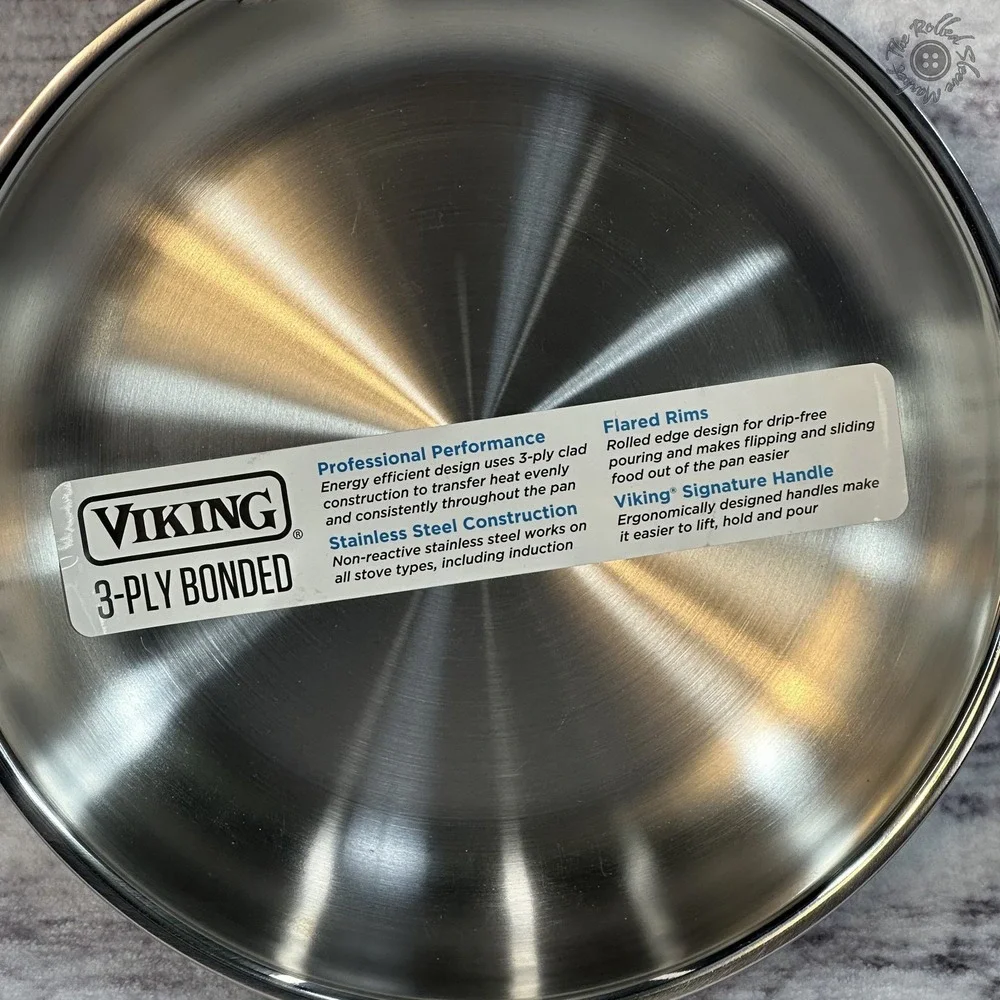 NWT Viking 3-Ply Bonded Stainless Steel‎ Fry Pan 8